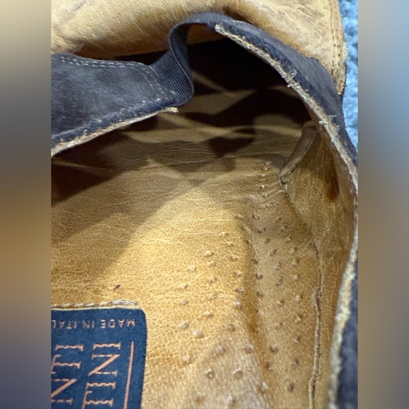 Mercanti Fiorentini Dress Shoes Mens Size 10.5 Brown Leather Made Italy - Picture 12 of 12